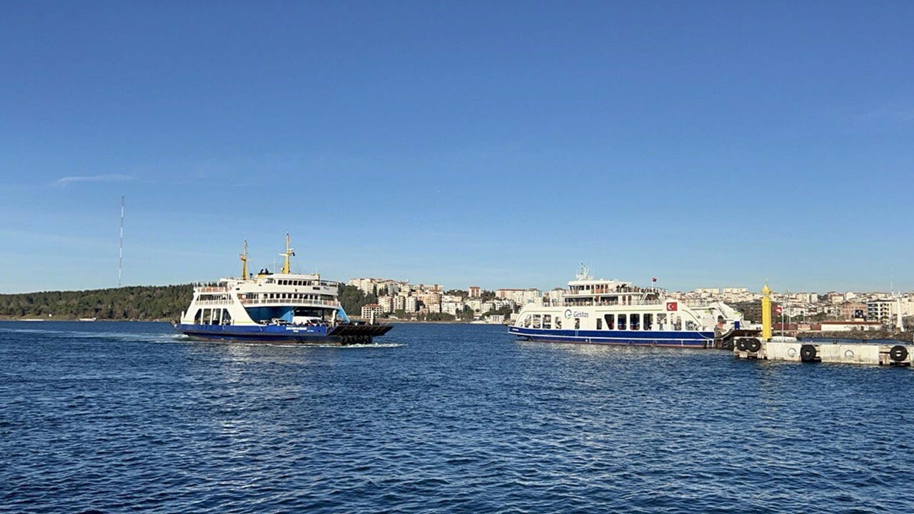 Fırtına feribot seferlerini vurdu!