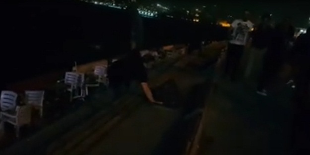 Fırtına İstanbul'u böyle vurdu - VIDEO