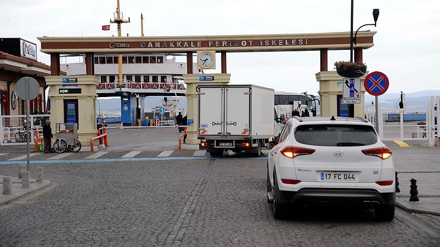 Fırtına nedeniyle feribot seferleri iptal edildi