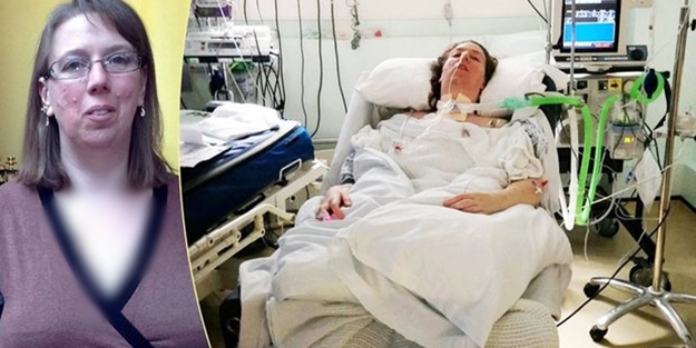 Fişinin çekileceğini duyan kadın komadan çıktı