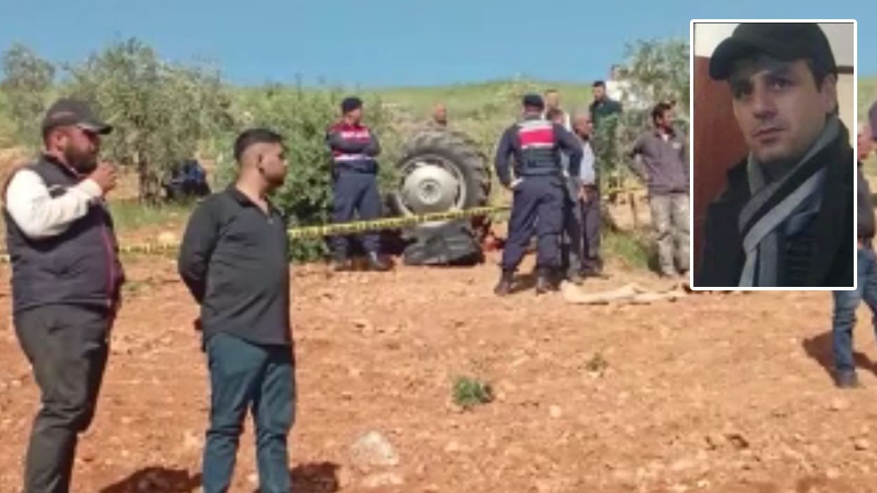 Fıstık tarlasında feci ölüm! Traktörün altında kaldı