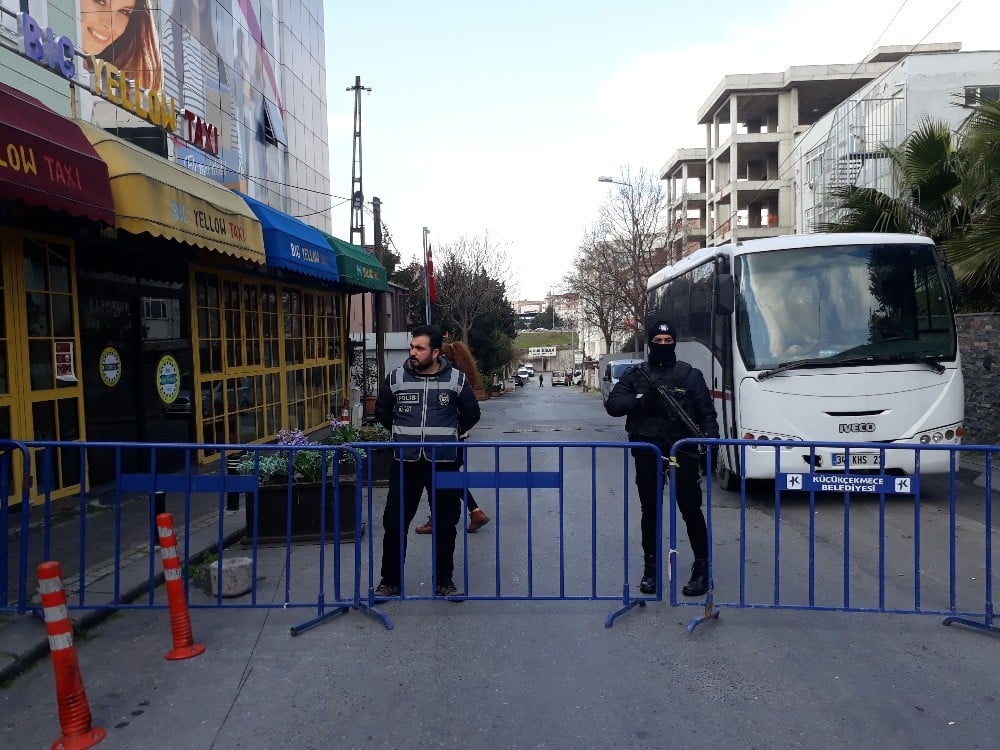 Florya Kız Öğrenci Yurdu’nda güvenlik önlemleri sürüyor 
