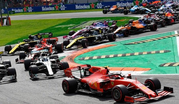 Formula 1'de zafer Leclerc'in!