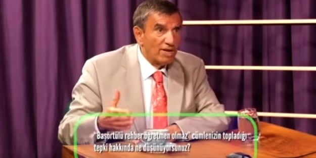 Fosil artığı Üstün Dikmen'den yine skandal: Başörtülü psikolog olmaz