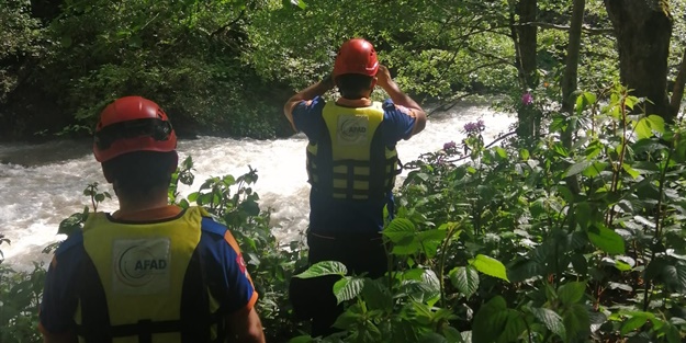Fotoğraf çektiren turist dereye düşmüştü! Ekipler aramaya devam ediyor