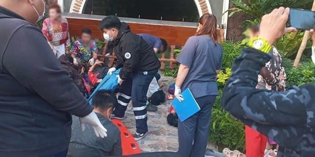 Fotoğraf çektirmek isterken olanlar oldu!