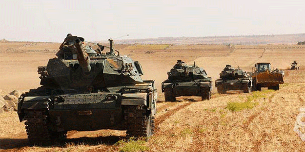 Fotoğraflar az önce geldi, Türk tankları orada!