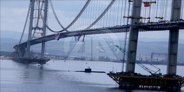 Fotoğraflarla Muhteşem Körfez Geçiş Köprüsü