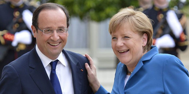 Hollande ve Merkel'den ortak açıklama