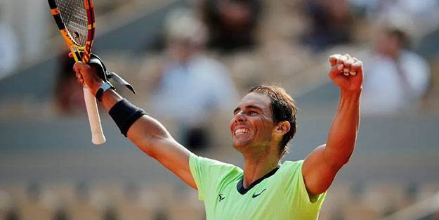 Fransa Açık'ta Nadal yarı finale çıktı