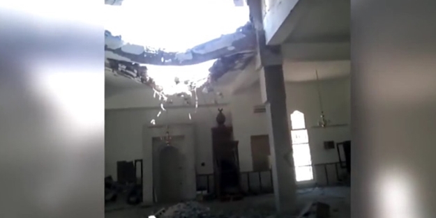 Fransa camiyi bombaladı