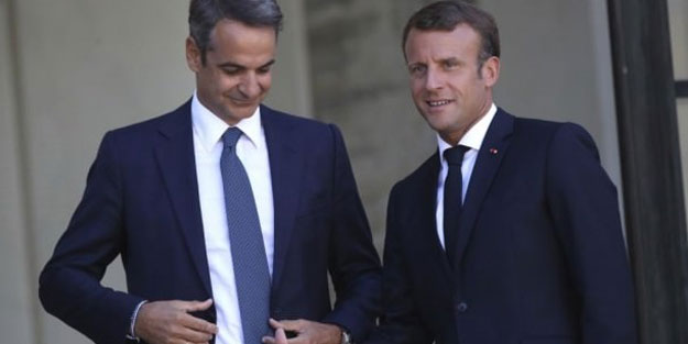 Macron'dan Türkiye'ye karşı Yunanistan'a destek