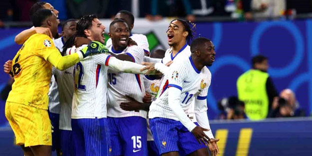 Fransa EURO 2024'te yarı finale yükseldi
