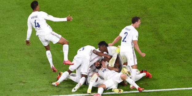 Fransa, finali 2-0'dan çevirip aldı