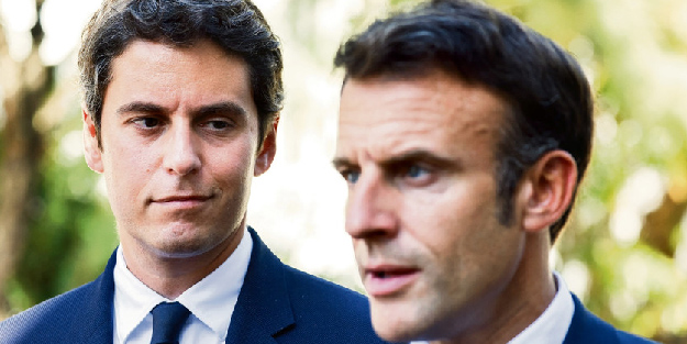 Fransa kaosa sürükleniyor! Macron sapkın Başbakan Attal'ın istifasını kabul etti