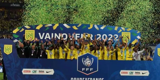 Fransa Kupası'nı Nantes kazandı