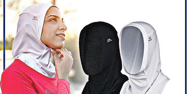 Fransa, spor örtüsüne bile tahammül edemedi