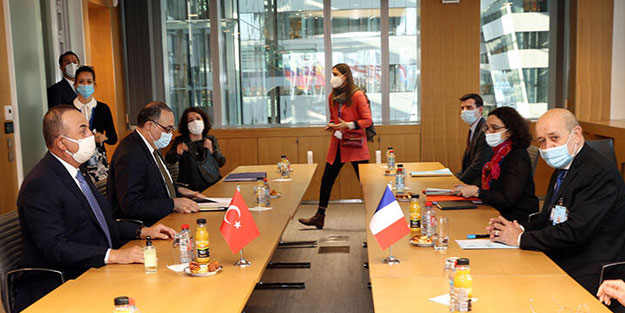 Fransa ve Türkiye'den kritik görüşme