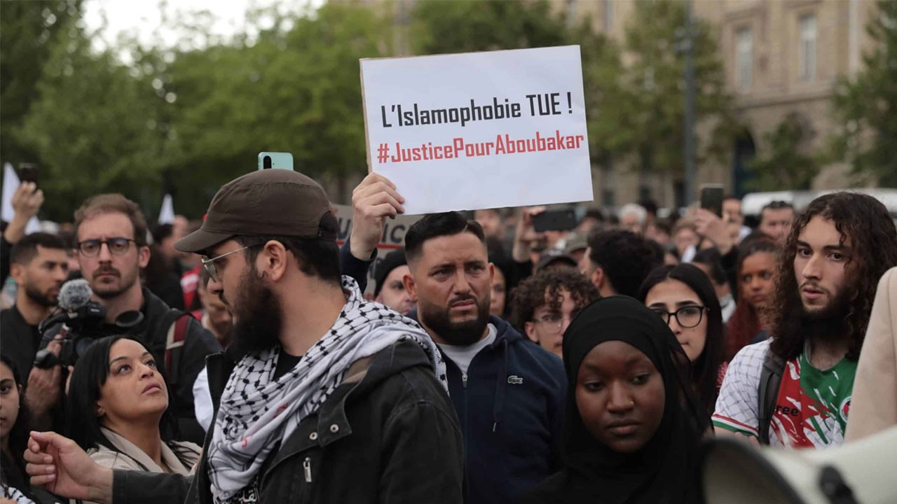 Fransa’da Aboubakar için sessiz protesto