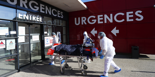 Fransa'da bilanço ağırlaşıyor! Son 24 saatte 29 bin 975 yeni vaka