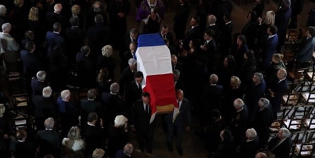 Fransa'da Chirac'a cenaze töreni!