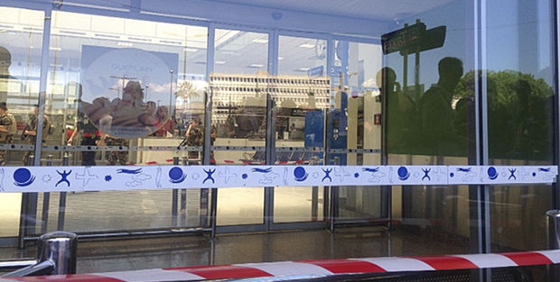 Fransa'da kaos: Nice Havalimanı hareketli anlar