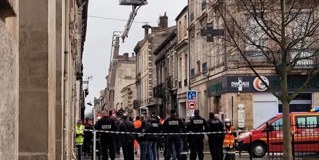 Fransa'da patlama! Yaralılar var