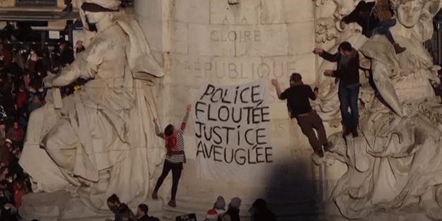 Fransa'da polis şiddeti ve yasa tasarı tüm ülkeyi ayağa kaldırdı