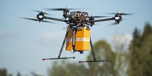 Fransa'da postacı drone dönemi