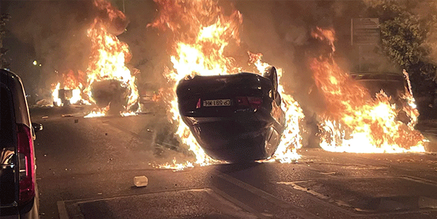 Fransa'da sokağa çıkma yasağı