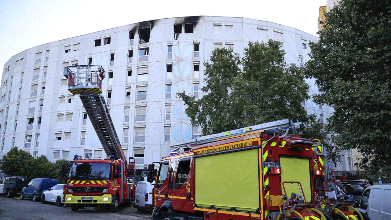 Fransa'da yangın faciası