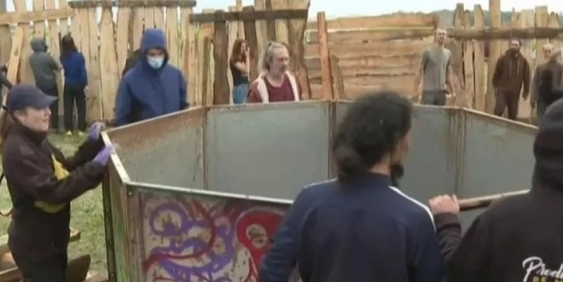 Fransa'da yapay su havzaları projesi dengeleri değiştirdi! Göstericilerden protesto çağrısı gündemi altüst etti!