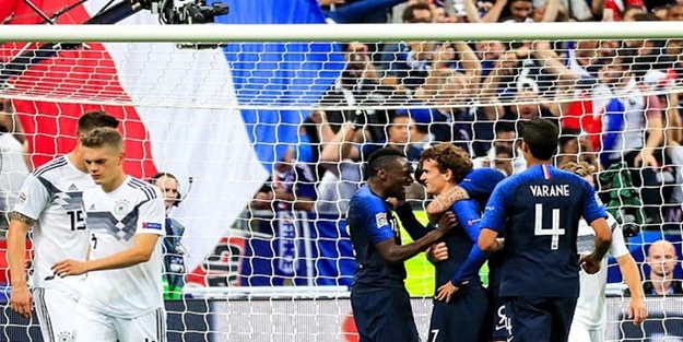 Fransa'dan muhteşem geri dönüş! Almanya...