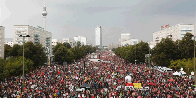 Fransa'nın ardından Almanya'da da halk ayakta