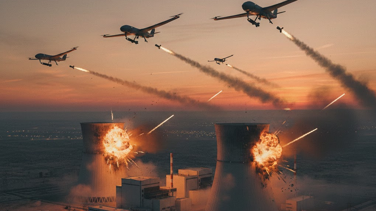 Fransa'nın nükleer üssünde kırmızı alarm!