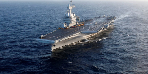 Fransa'nın uçak gemisinde koronavirüs vaka sayısı patladı