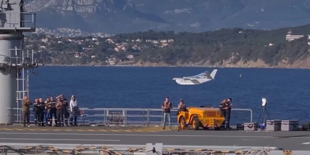 Fransız Donanması sessizliğini bozmaya hazırlanıyor: yeni İHA'sı ilk uçuşunu başarıyla gerçekleştirdi!