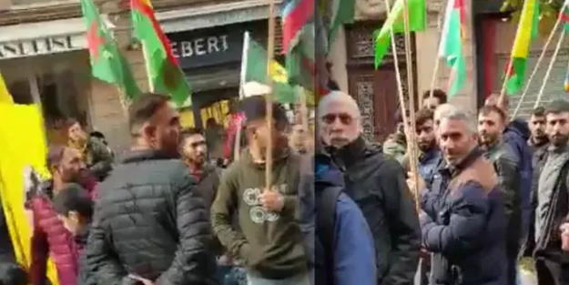 Fransız kadın PKK'lılara böyle haykırdı: Ne mutlu Türk'üm diyene!