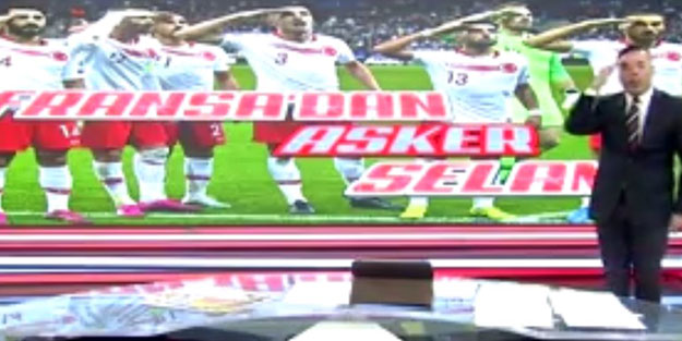 Fransız rejisine tokat gibi gönderme! Akit TV’de ‘Asker selamı’ sürprizi
