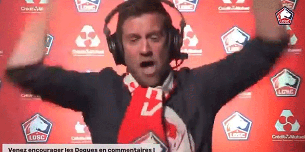 Fransız spiker Burak Yılmaz'ın golünde çılgına döndü