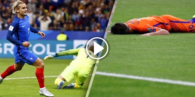 Fransızlar Van Persie'li Hollanda'yı ezdi geçti: 4-0