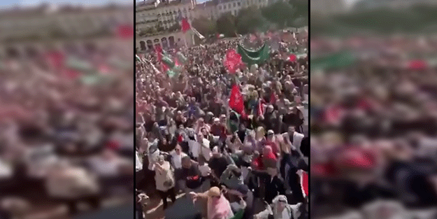 Fransızlardan Netenyahu'ya Lyon meydanında tokat gibi cevap!