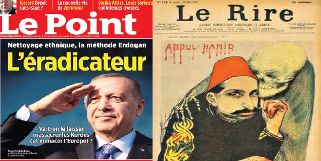 Fransızların kin, nefret ve iftirası