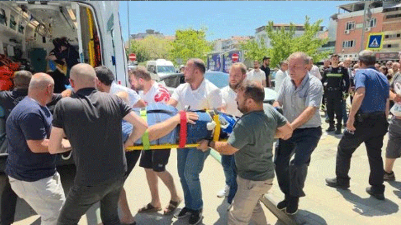 Fren yerine gaza basınca önüne geleni biçti!