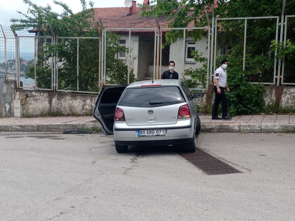 Freni patlayan araçtan burnu bile kanamadan kurtuldu 