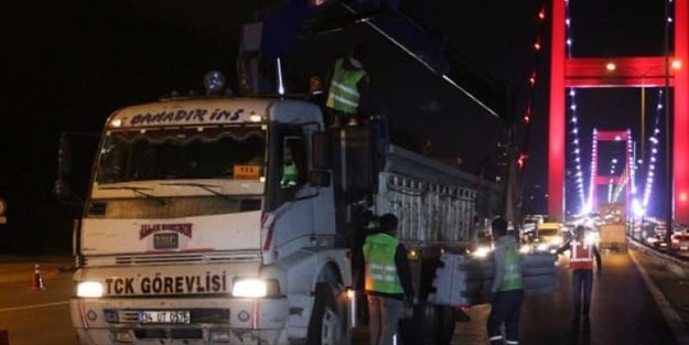 FSM Köprüsü'nde çalışmalar başladı
