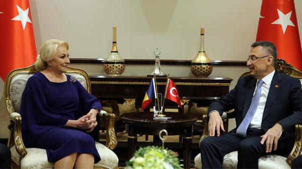 Fuat Oktay, Romanya Başbakanı Viorica Dancila ile görüştü