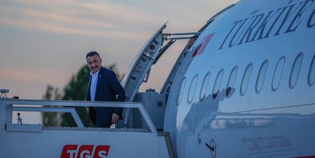 Fuat Oktay ve Çavuşoğlu Türkiye'de