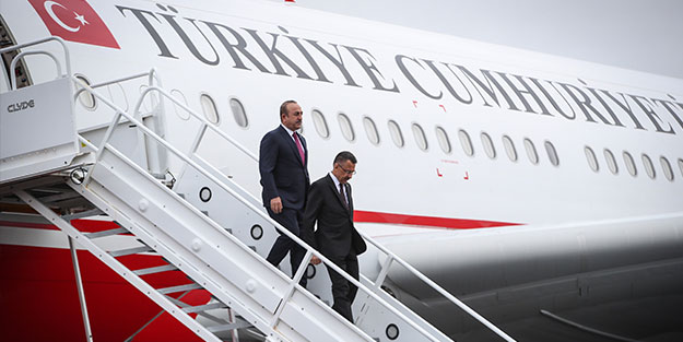 Fuat Oktay ve Mevlüt Çavuşoğlu Yeni Zelanda'da