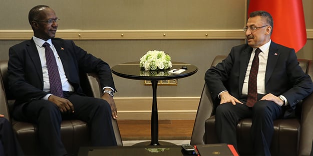 Fuat Oktay'a Sudan'dan önemli ziyaret